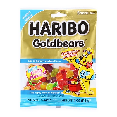 haribo® goldbears® summer edition gummi candy 4oz
