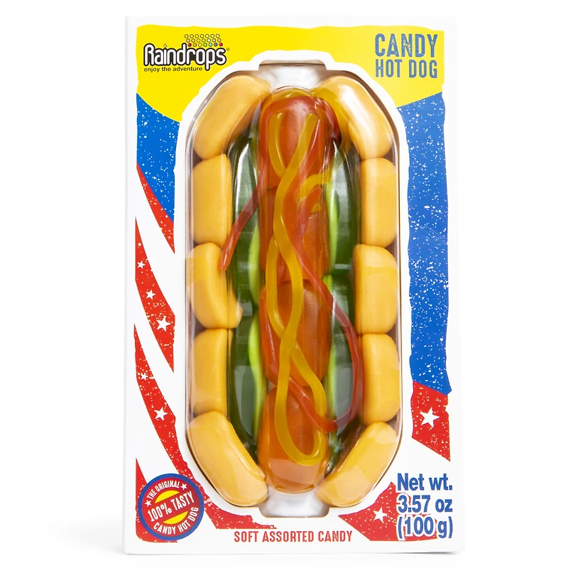 raindrops® the original candy hot dog 20-piece gummy candy set