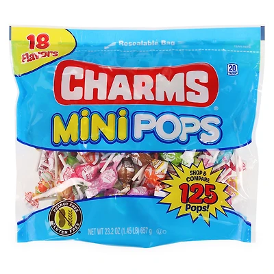 charms® mini pops 125-count lollipops