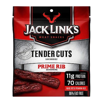 jack link's® tender cuts jerky - prime rib seasoning 2.85oz