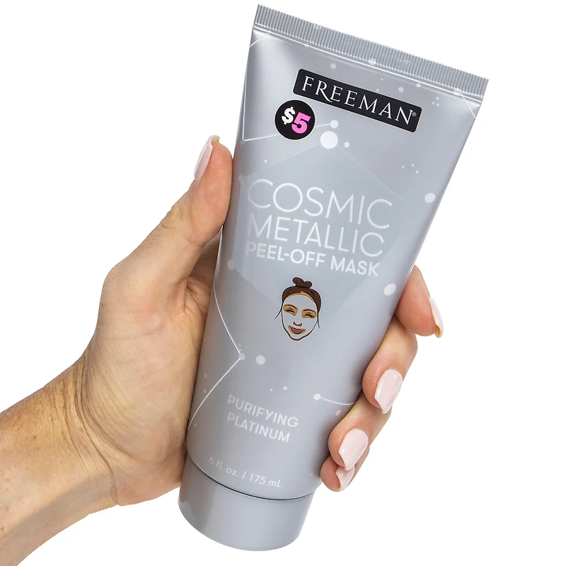 freeman® cosmic metallic peel-off face mask 6oz