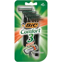 bic® comfort 3® pivot razor 4-pack