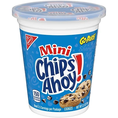 mini chips ahoy!® cookies go-pak 3.5oz