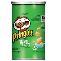 pringles® sour cream & onion potato crisps 2.3oz