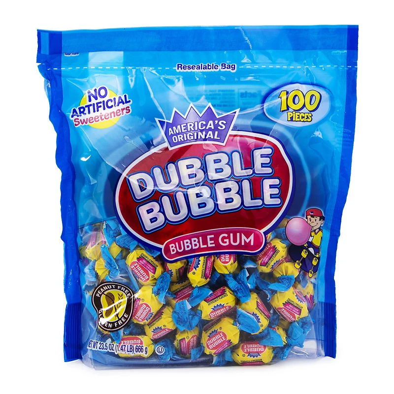 double bubble® bubble gum - 100 pieces