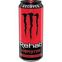 monster® rehab strawberry lemonade energy drink 15.5oz