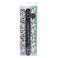 nail files 3-pack - tropical