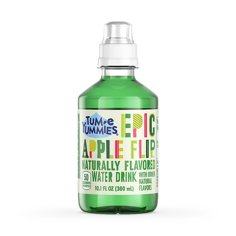 tum-e yummies® epic apple flip naturally fruit flavored water drink 10.1oz