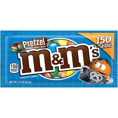 m&m's® pretzel chocolate candies 1.14oz