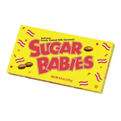 sugar babies® candy coated milk caramels theater box candy 6oz