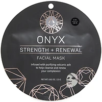 onyx strength + renewal sheet mask