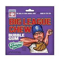 big league chew® bubble gum - ground ball grape™ 2.12oz