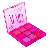 w7® vivid pink eyeshadow palette