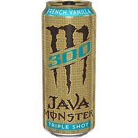 java monster® 300 triple shot french vanilla coffee + energy drink 15oz