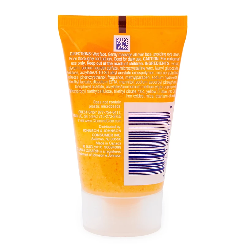 clean & clear® morning burst® facial scrub 1oz