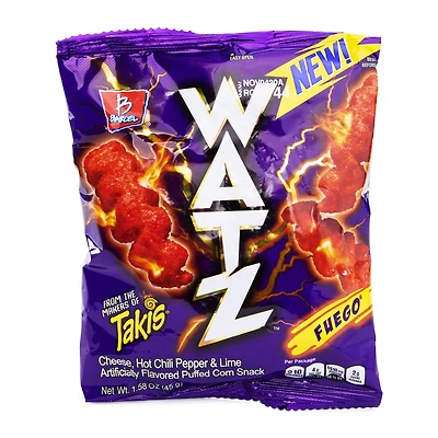 watz™ fuego® puffed corn snack 1.58oz