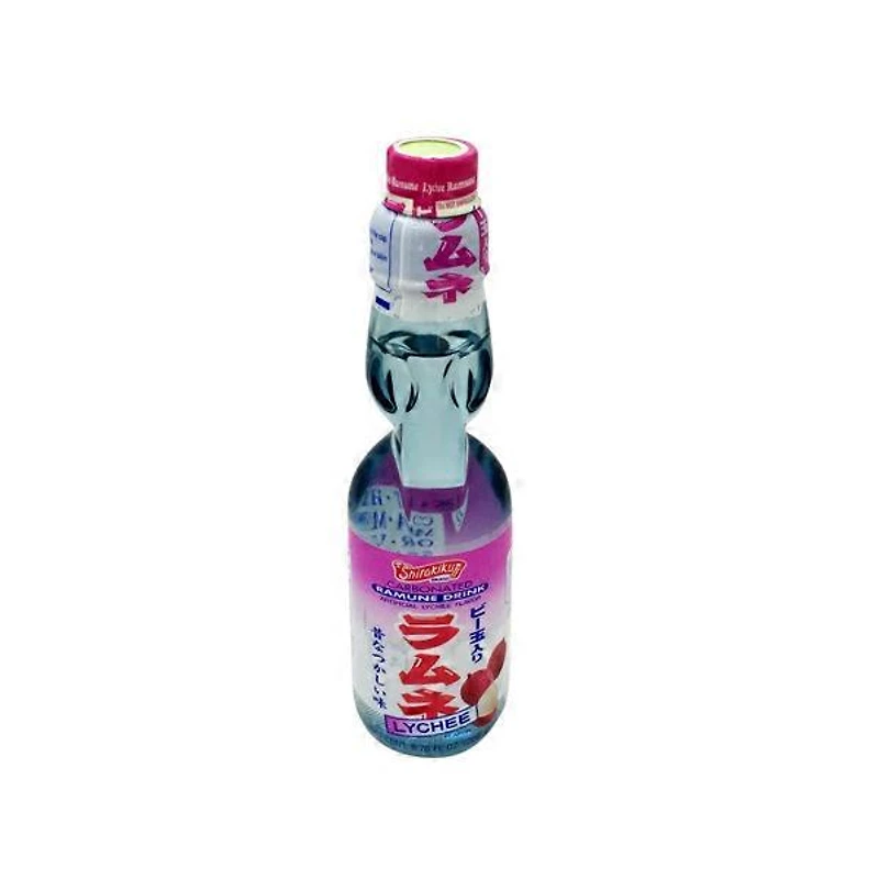 lychee ramune carbonated drink 6.76oz