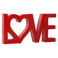 'love' tabletop word art 7.5in