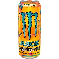 monster®  khaotic™ energy + juice drink 16oz