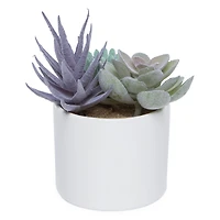 faux succulent garden pot 4in