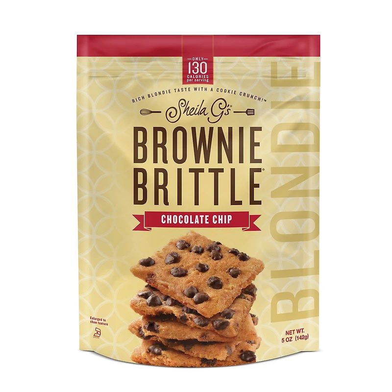 sheila g's® brownie brittle® chocolate chip blondies 5oz