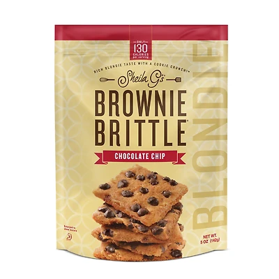sheila g's® brownie brittle® chocolate chip blondies 5oz