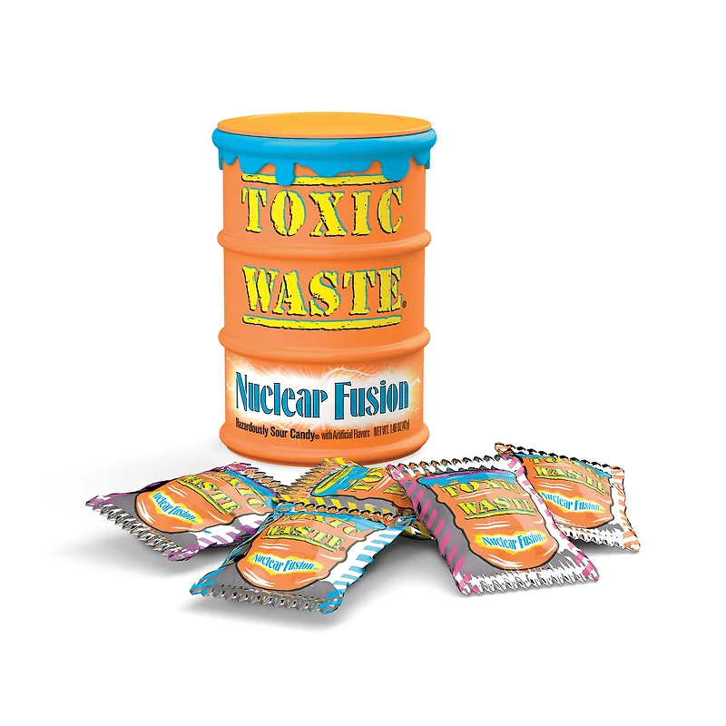 toxic waste® nuclear fusion sour candy 5-pack
