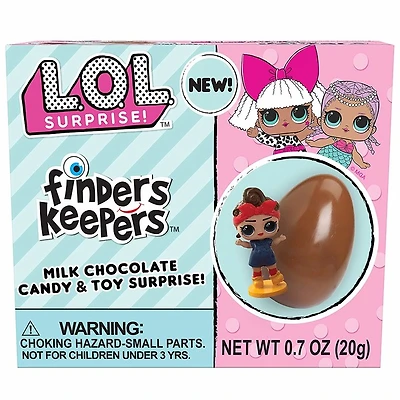 l.o.l. surprise!™ finders keepers™ chocolate with toy surprise 0.7oz