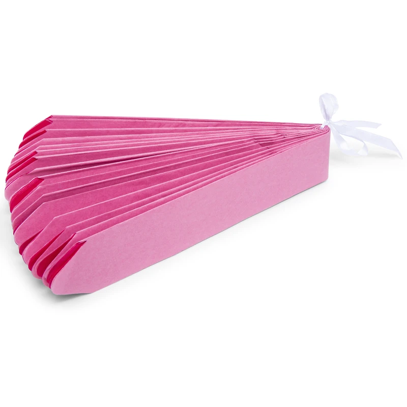 pink tissue pom pom- party decoration 17in