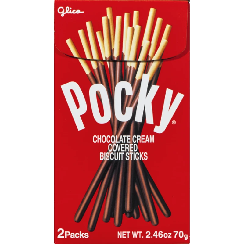 pocky® chocolate cream covered biscuit sticks 2.47oz