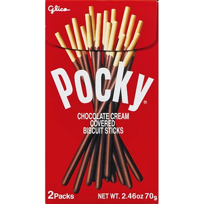 pocky® chocolate cream covered biscuit sticks 2.47oz