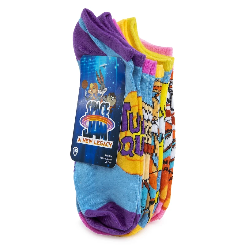 ladies space jam™ low cut socks 5-pack