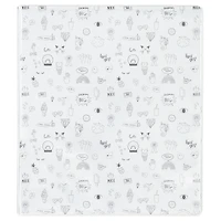 doodle art pattern 3-ring binder
