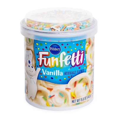 pillsbury funfetti® vanilla frosting 15.6oz