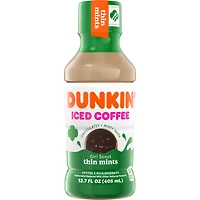 dunkin'® iced coffee girl scout thin mints 13.7oz