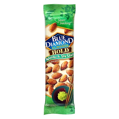 blue diamond® almonds - bold wasabi & soy 1.5oz