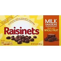 raisinets® milk chocolate theater box candy 3.5oz