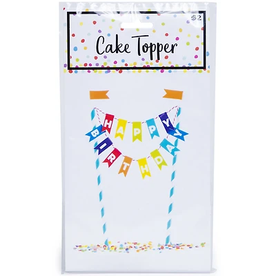 happy birthday cake topper