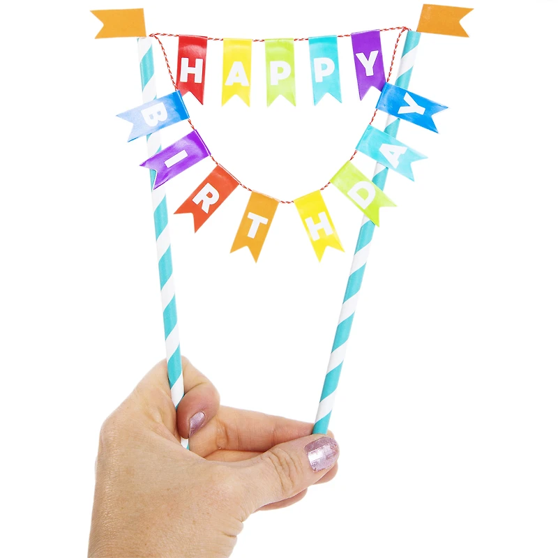 happy birthday cake topper