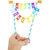 happy birthday cake topper