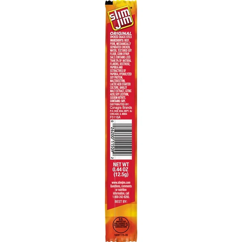 slim jim® original smoked snack stick 0.44oz