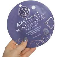 amethyst balance + tranquility sheet face mask