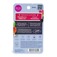 eos® blackberry hibiscus & sweet peachsicle lip balm 2-pack
