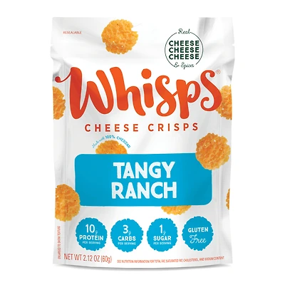 whisps® cheese crisps - tangy ranch 2.12oz