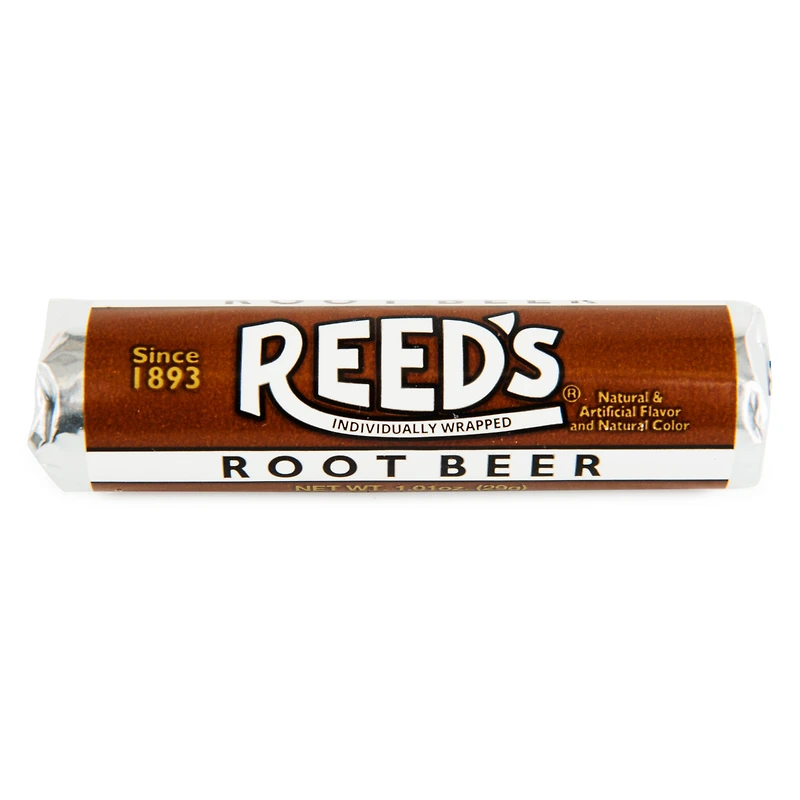 reed's root beer roll candy 1.01oz