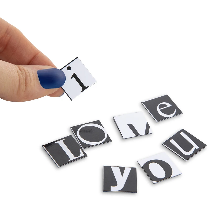 98-piece alphabet letters magnet set