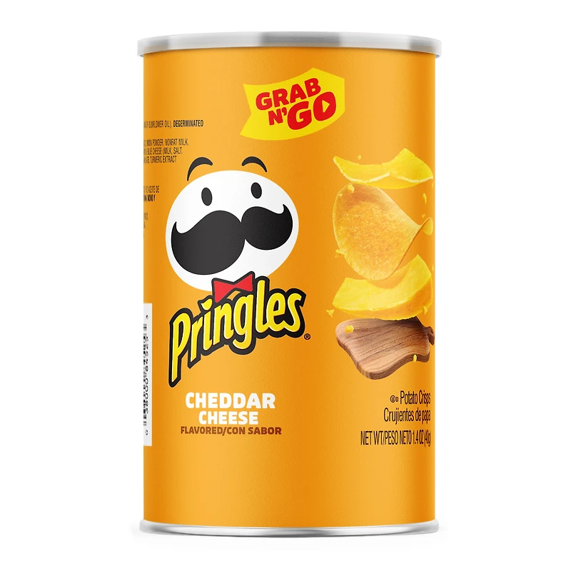 pringles® grab n' go cheddar cheese potato crisps 1.4oz