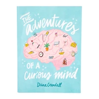 'the adventures of a curious mind' guided journal