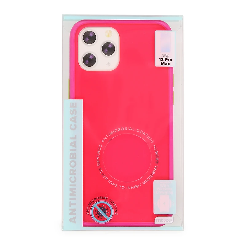 iPhone 12 Pro Max® antimicrobial phone case - pink