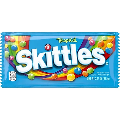 skittles® tropical bite size candies 2.17oz